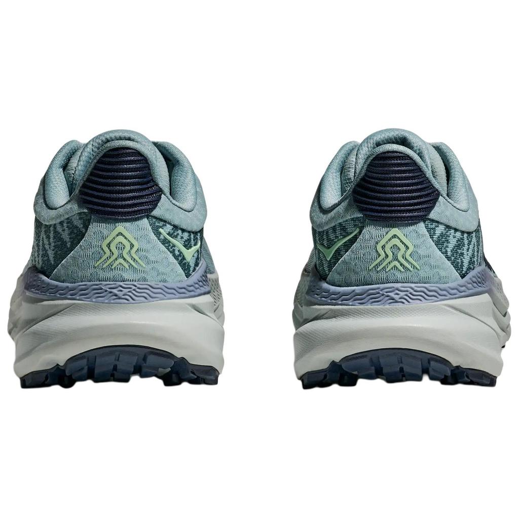 HOKA One One Challenger 7 Comfortable Slip Resistant Durable Low Top Trail Running Shoes Women Running Shoes Gray Blue 1134498-DRZY