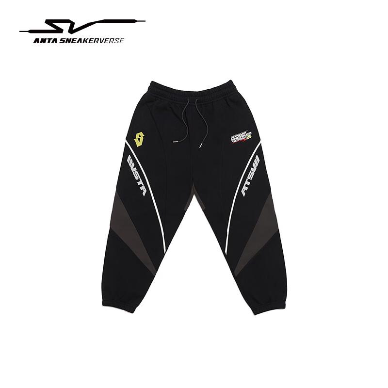 Anta Свободные флисовые спортивные штаны SV в гоночном стиле