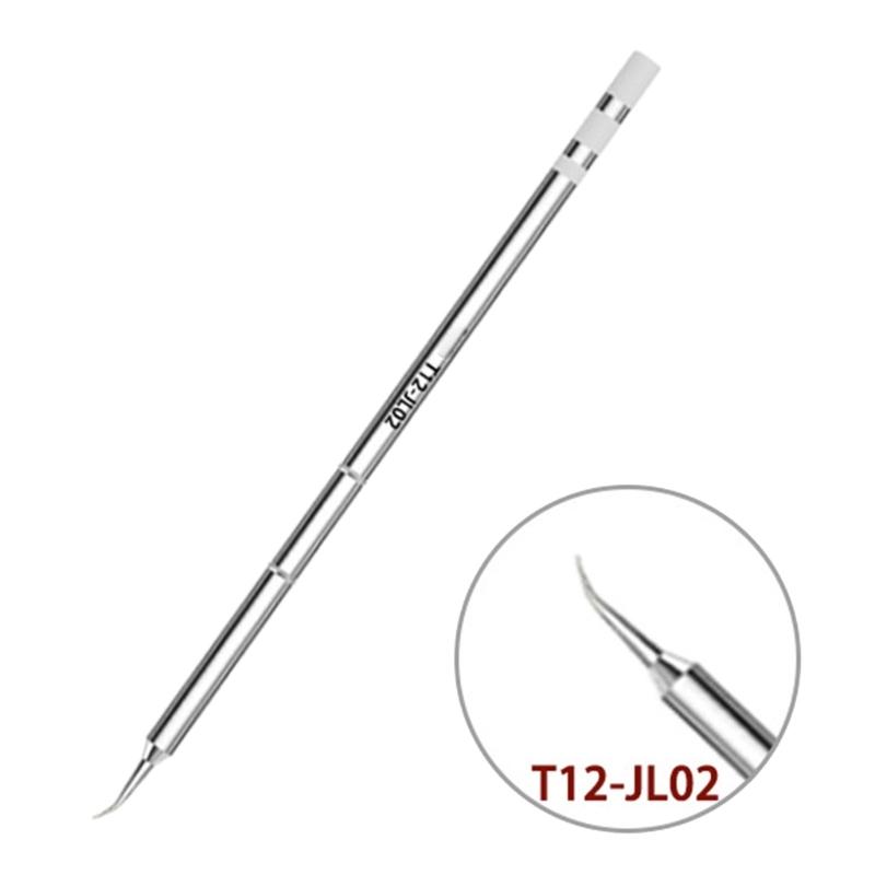 Наконечник для пайки из нержавеющей стали с быстрым нагревом T12 Запасные наконечники для паяльника Электрические паяльные сварочные аксессуары