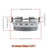 AAYR1 4PCS 67MM OD / 62MM ID Cap For Rims OZ VOSSEN Emblem Wheel Center Cap Sport Car Logo Wheel Cover Hub caps