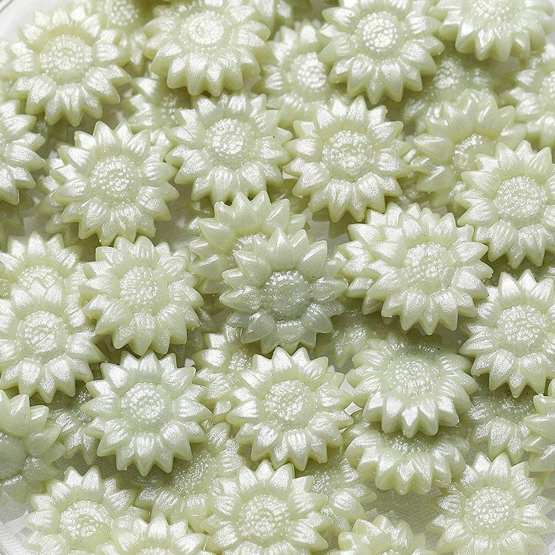 Huidisi Перламутровые Гранулы Сургуча Смешанных Цветов Подсолнух для Штампов