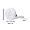 1PC Travel Mini Portable Laundry Artifact Laundry Washer Washing Machine Ultrasonic Turbine Lazy Cleaning Machine