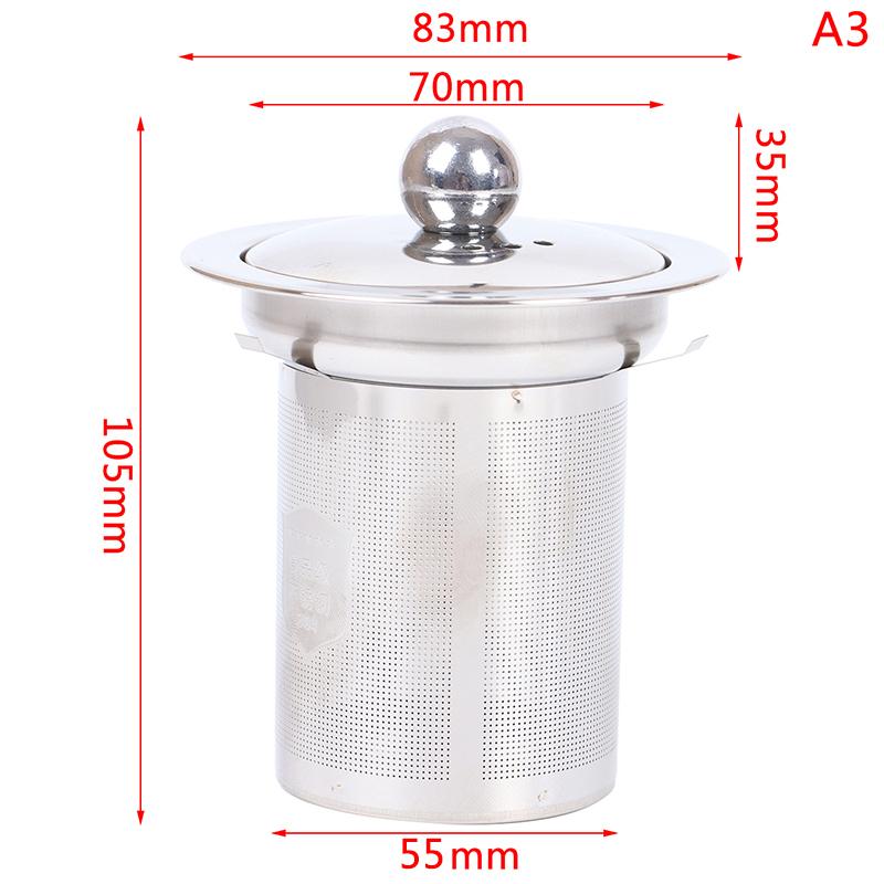 Многоразовое ситечко для чая из нержавеющей стали, сетчатая корзина для заварки, свободный заварочный чайник для листьев чая