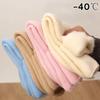 1 Pair Soild Furry Fashion Leg Socks for Baby Girl Boy Winter Autumn Warm Calf Sock Thickening Windproof Children Middle Socks