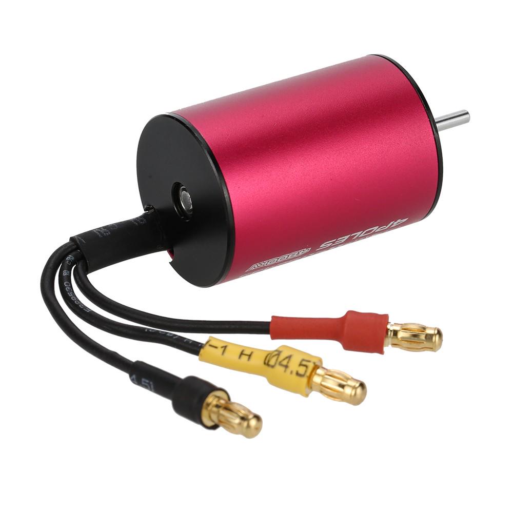 S2435 4800KV Бесколлекторный Двигатель без Датчиков и 35A Бесколлекторный Регулятор Хода (ESC) Комплект для 1/16 1/18 RC Автомобиля Грузовика