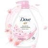 Dove Cherry Blossom Body Wash & Botanical Shampoo Bundle