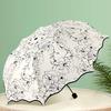 Высококачественный складной зонт двойного назначения Легкий зонт с защитой от УФ-лучей Женский