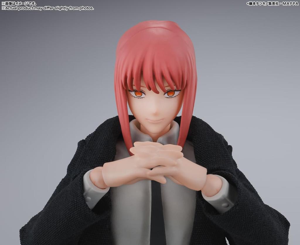 TAMASHII NATIONS Человек-бензопила Makima 140 мм окрашенная подвижная фигурка SHFiguarts приблизительная. ПВХ, АБС, ткань