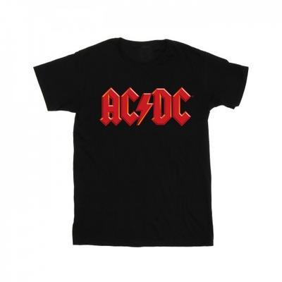 Красная футболка с логотипом ACDC для мальчиков