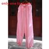 Cotton Linen Loose Fit Pants For Women Summer Boho Style Casual Trousers