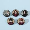 Европейские и американские кино и телесериалы персонажи металлические значки магическая школа сплав печать брошь булавка украшение памятный