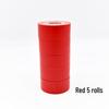 Waterproof Electrician's Insulating Tape, 15m, Wear-Resistant, Available in Red, Yellow, Blue, Green, Black, and White, Width Options: 10/30/50mm