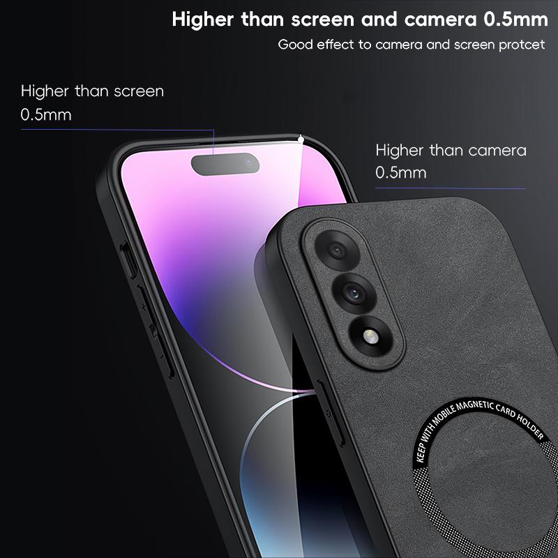 Magnetic Retro Leather Soft Case For OnePlus Nord Nord Nord CE G Wireless Charging Phone Case Cover