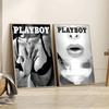 Sexy Female Celebrities Magazine Playboy Canvas Painting Poster HD Quality Poster Wall Art Painting Study Room Wall Decor