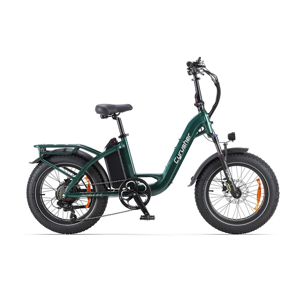 CYRUSHER Rumble2.0 20" E-bike For Women 250W Motor 48V 18Ah Battery