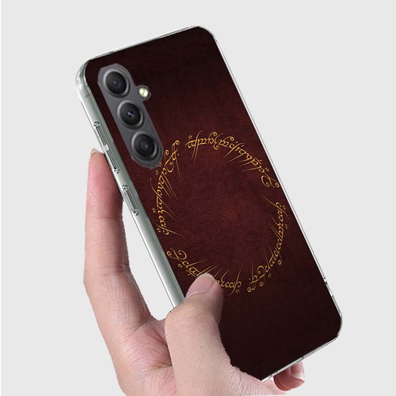 The L-Lord of the R-Rings Phone Case for Samsung A16 A26 A36 A56 A17 A37 A57 A07 A06 A02S A03 A04S A05S Galaxy Note 20 10 A50S A