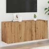 VidaXL Wall-Mounted TV Cabinet Artisan Oak 100x30x41 Cm, TV Stand, Media Cabinet, TV Console, HiFi Furniture, Center of 857671
