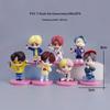 Вся серия Bangtan Boys 7 шт./Набор Фигурки Действия Кукла Модель Игрушка Rm Jin Suga Jhope Jimin V Jungkook Идол Милые Коллекционные