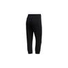 Adidas 3/4 Повседневные трикотажные спортивные брюки женские низ черный FT2876