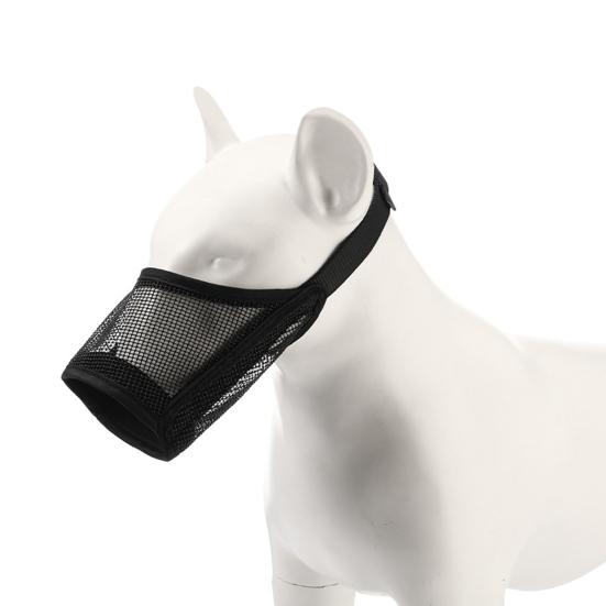 Намордник для собак, регулируемый, мягкий, сетчатый, дышащий, против укусов, лая, жевания, намордник для собак больших собак