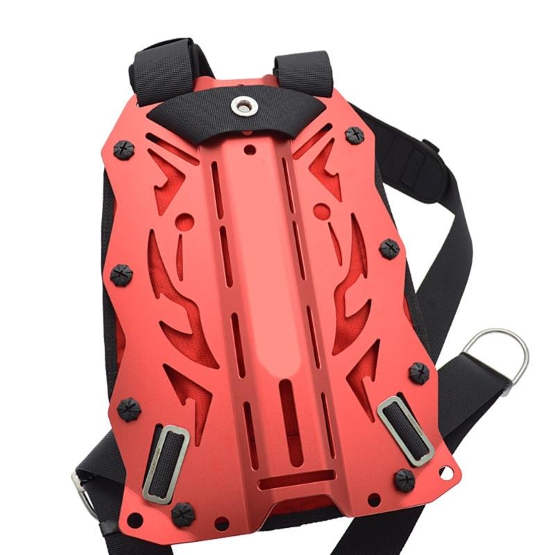 Heavy Duty Nylons Diving Harness Back Plate Pad Scubas Diving Backplate Pad Professional Soft Diving Back Cushions