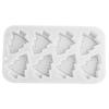 Практичные формы для рождественской елки Ручная работа Силикон Без BPA Легко извлекать Без остатка для приготовления муссовых тортов Поделки своими руками