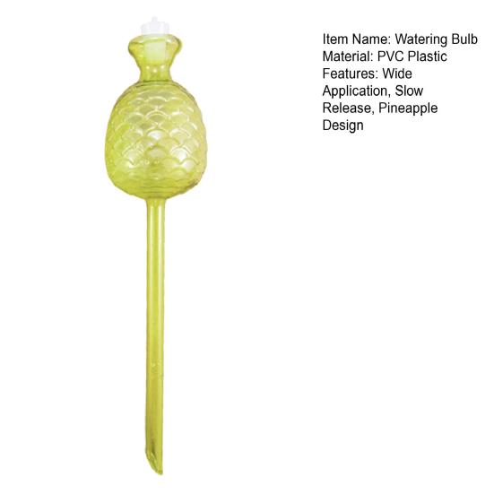 Самополивающиеся колбы Дизайн ананаса Шары для полива растений Вставка для кашпо Автоматическое устройство для полива для комнатных и уличных горшечных растений