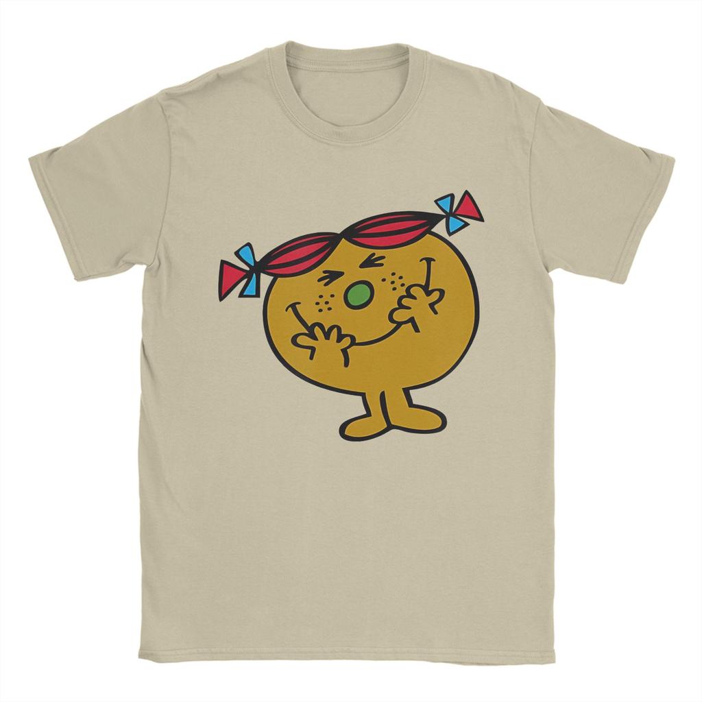 Mr Men Little Miss Trouble T Shirts Men Women Pure Cotton Leisure T-Shirt Round Neck Tee Shirt Short Sleeve Clothing Plus Size