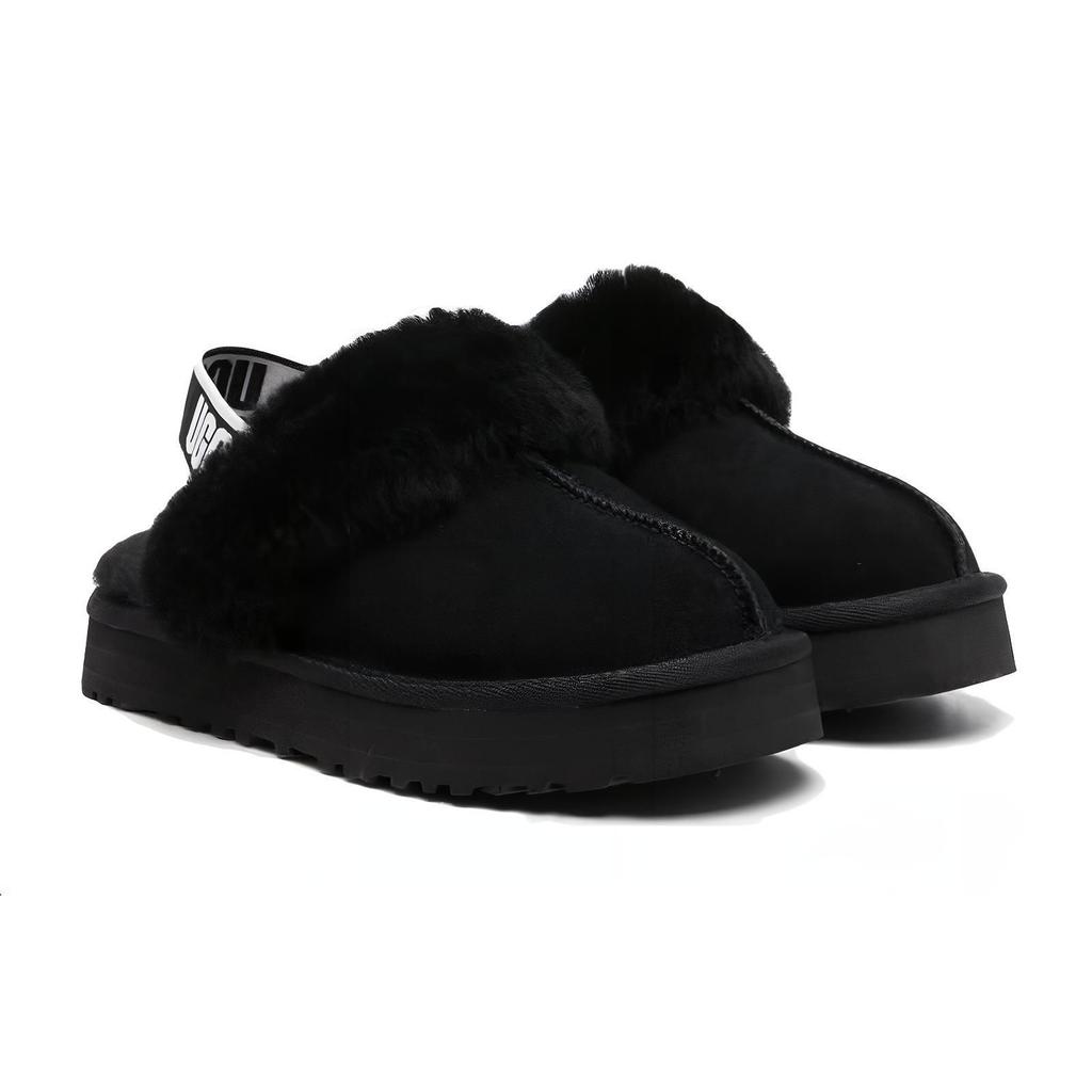 UGG Тапочки Funkette черного цвета (Дети) Детские кроссовки 1130395K-BLK