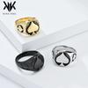 Poker Spade A Titanium Steel Ring Ring Men's Niche Personality Lucky Accessories Hipster Wear Hand Accessories