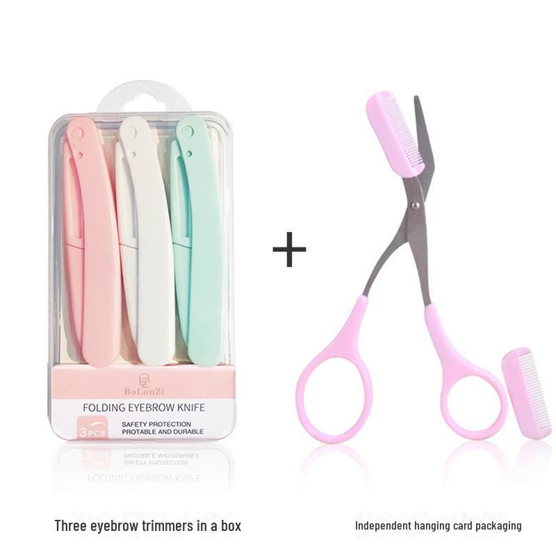 Расширенный набор триммеров для бровей и бритвенных принадлежностей с защитой от царапин для начинающих
