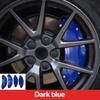 Heenvn Накладки на тормозные суппорты для Tesla Model Y Juniper 2025 2026 Набор колпаков ступиц колес из алюминиевого сплава Внешняя модификация суппортов автомобиля