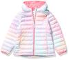 Amazon Essentials Waterproof Hooded Puffer Jacket In Pink Sizes Girls' Lightweight, Packable, Ombre, 135-145