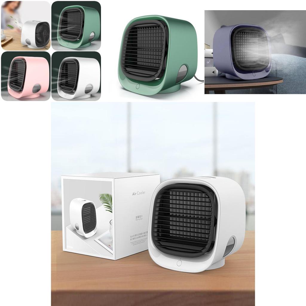 Efficient Usb Powered Mini Cooling Fan With Humidifying Feature For Personal Use