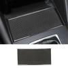 For Mazda 3 AXELA 2020-2025 Car Central Control Water Cup Cover Decorative Sticker Automotive Interior Accessories Carbon Fiber