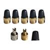 Multifunctional Pure Copper Valve Stem Cap & Core Wrench for Cars, Motorcycles, Bicycles, & Electric Scooters