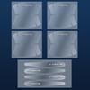 8Pcs/Set Transparent Car Handle Protective Film Car Door Stickers On Car For Renault RS Clio Scenic Logan Megane Koleos Sandero S888