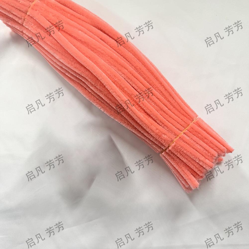 8mm Macaron Color Encrypted Twist Ties Chenille Stems for DIY Toys