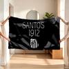 Santos (1) Flannel blanket a soft accent for the bedroom and living room and a cozy home gift