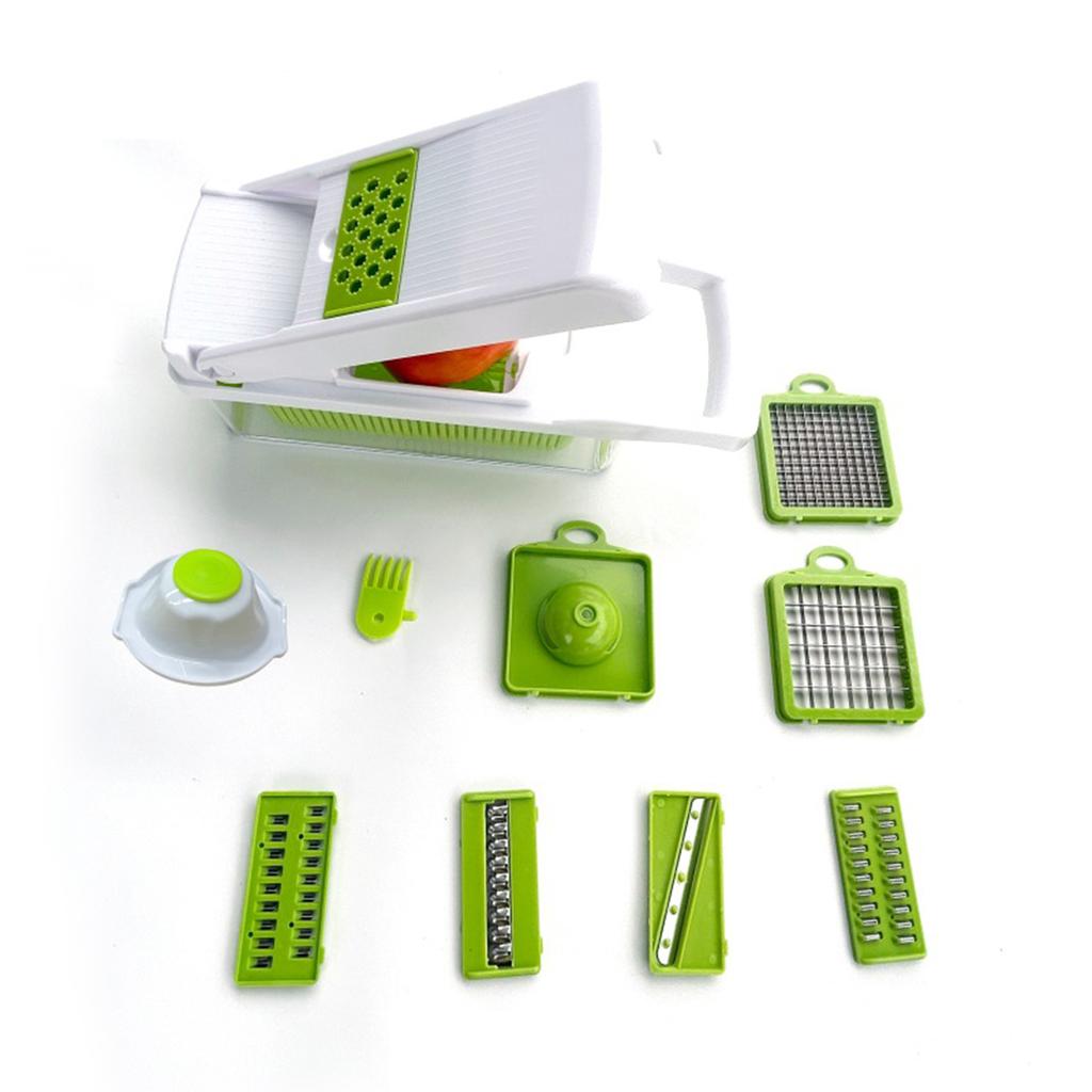 14 шт. Набор из терки для нарезки овощей полосками/сеткой, профессиональная ручная овощерезка для огурцов, моркови