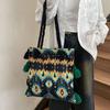 Cloth Tassel Tote Bag Fringe Bohemian Handbag Fashion Ethnic Style Shoulder Bag  Girls