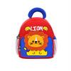 Backpack Stylish Preschool For Boys And Girls With Charming Design Soft Nylon Red Beige Blue