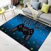 Cartoon Game Controller Decorative Rug Square Flannel Gaming Carpet Modern Home Living Room Floor Mats Bedroom Rug
