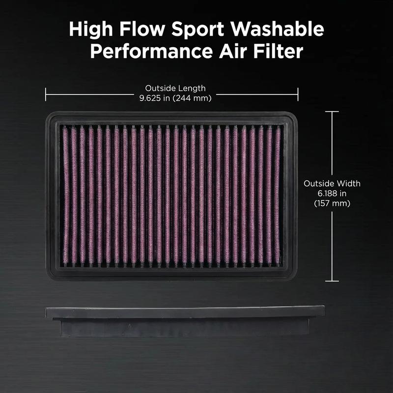 For Mazda 323 V BA VI BJ 1990-2004 1.3 1.5 1.6 1.8 1.9 2.0 Premacy CP 1999-2007 1.8 1.9 2.0 High Flow Sport Washable Air Filter
