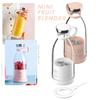 Wireless USB Charging Electric Juicer Machine Mini Portable Blender Mixer Smoothie Cup Fresh Juice Blender Soy Milk Maker Vegetable Orange Juicer