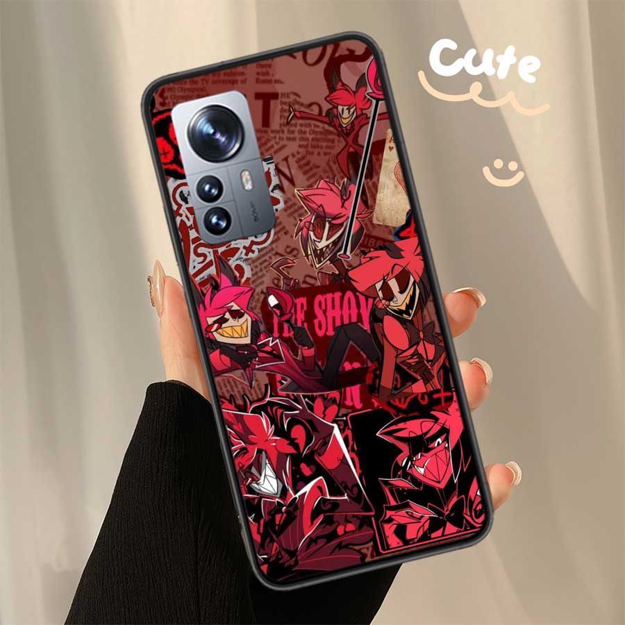 Чехол для телефона Аниме H-Hazbin-H-Hotel для Xiaomi 14 F7 Ultra Mi 15 Poco M6 M5S F6 F5 F3 X7 X6 X5 X3 11T 10T Pro 11 Lite Обложка Coque