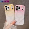 Роскошный градиентный чехол для телефона iPhone 17 Air 16 15 14 13 12 11 Pro Max, магнитный, для беспроводной зарядки, противоударный чехол для Magsafe