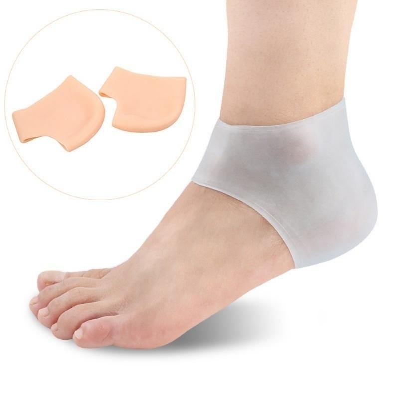 Silicone Gel Heel Foot Protector For Plantar Fasciitis Foot Arch Support Ankle Pain Relief Socks