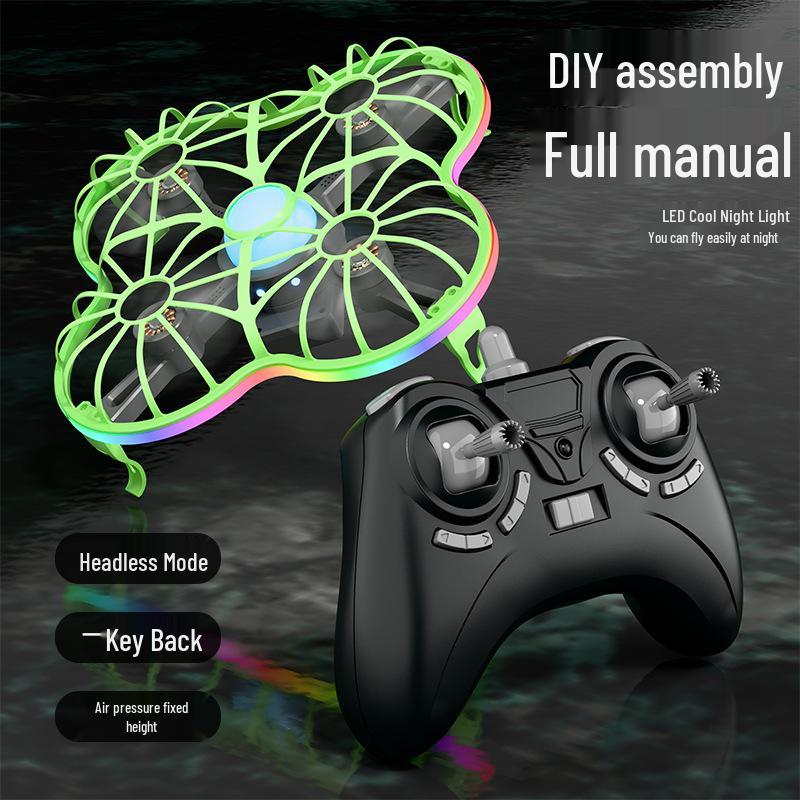 Children's DIY Educational Remote Control Drone for Science Experiments