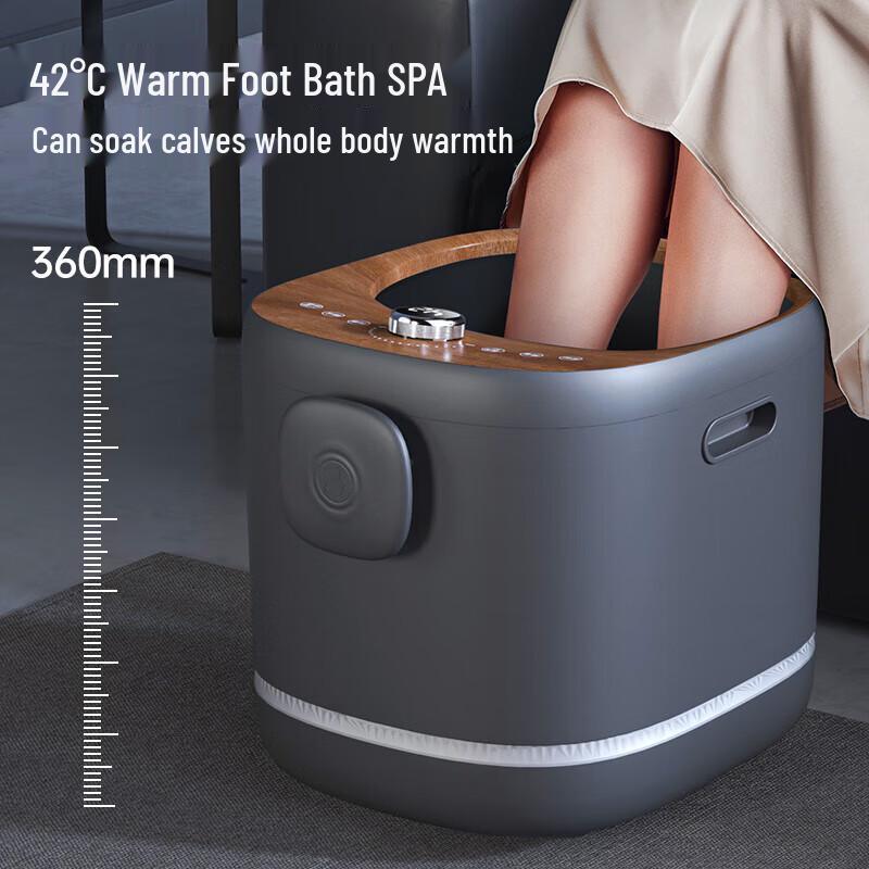 CLORIS F766 Double-Layer Deep Barrel Foot & Leg Spa Massager CN plug (adapter included)
